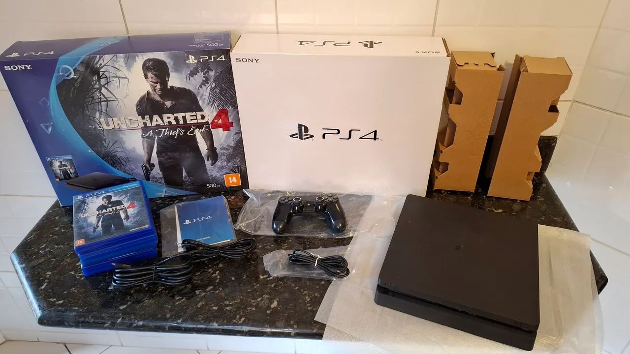 PlayStation 4 Slim Uncharted 4 - Foto 5