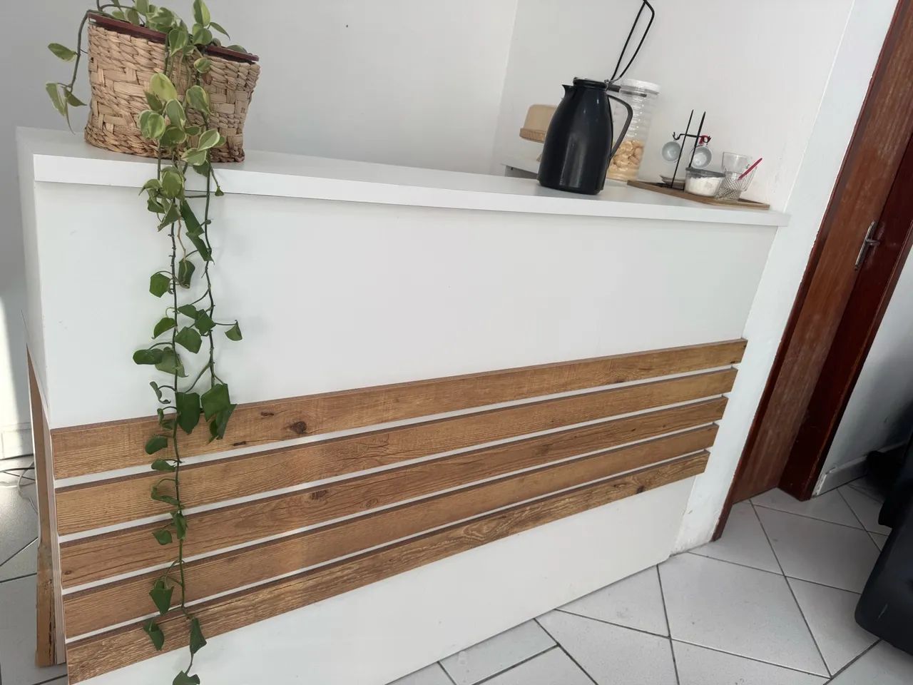 Balcão de recepção 