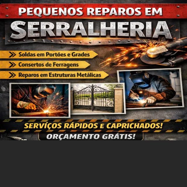 pequenos reparos serralheria 