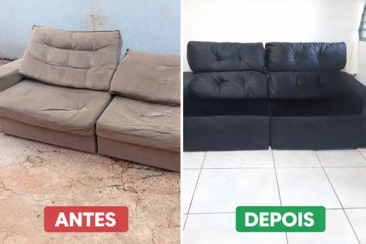 Reforma de sofá, tapeçaria e marcenaria. - Foto 5