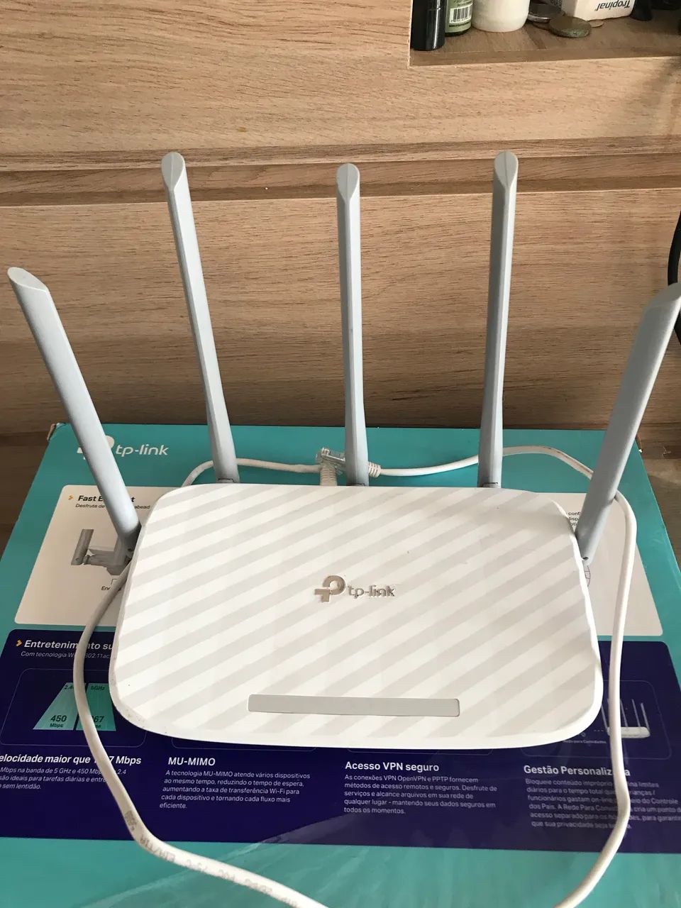 Roteador tplink mimo 5 antenas  - Foto 3