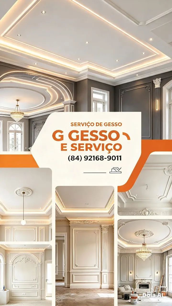 G gesso é serviço  - Foto 3