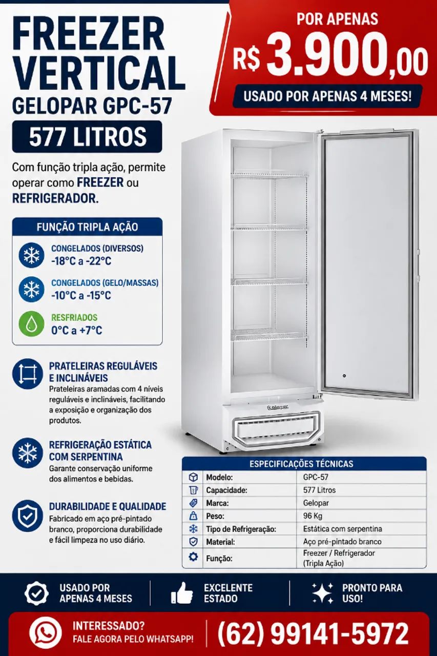 FREEZER VERTICAL