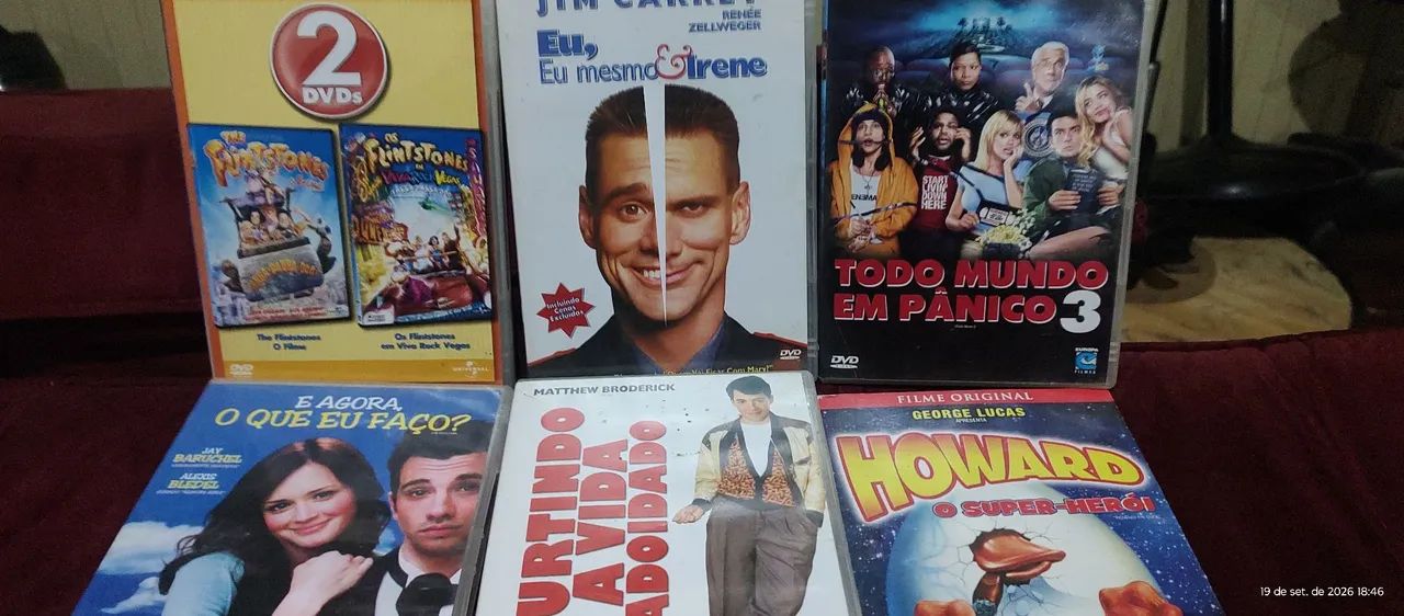 Pacote 7 DVDS Comédia 