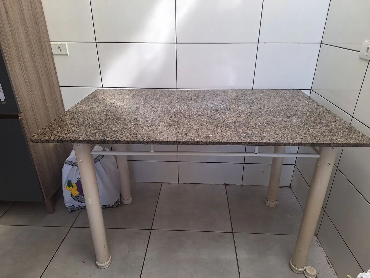 Tampão de mesa de mármore
