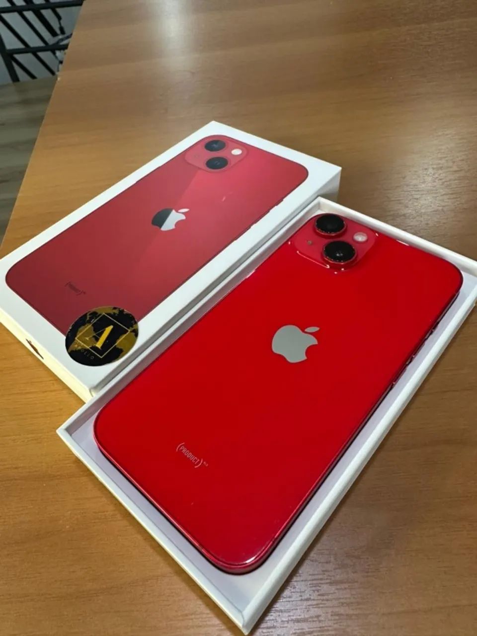 iphone 13 vermelho 128 gb - semi novo - Foto 2