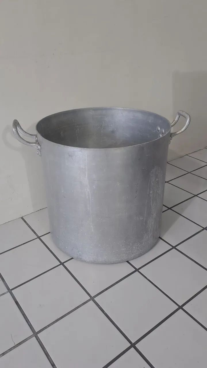 Caldeirão Industrial ABC Alumínio 94L (N° 50) - Linha Profissional