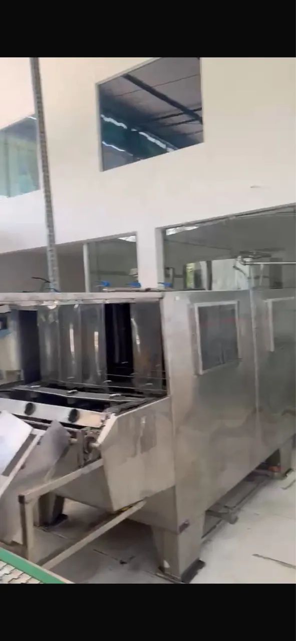 Linha industrial de envase de garras de 20 lts , produção 1200 /h