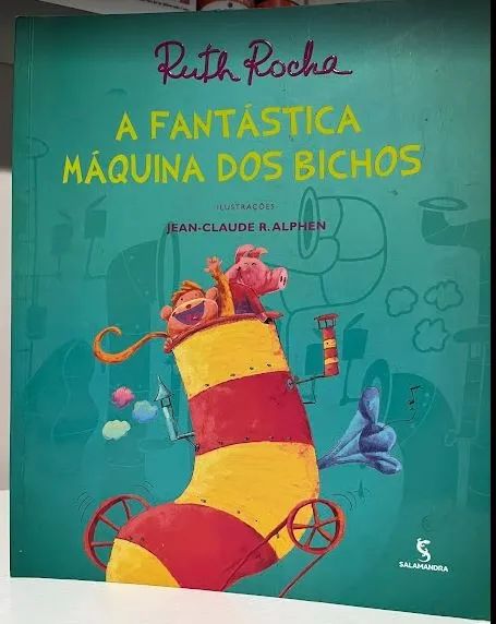 Livro A Fantastica Maquina Dos Bichos
