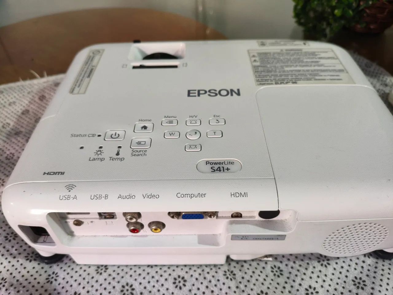 Vendo PROJETOR EPSON S41+ - Foto 5