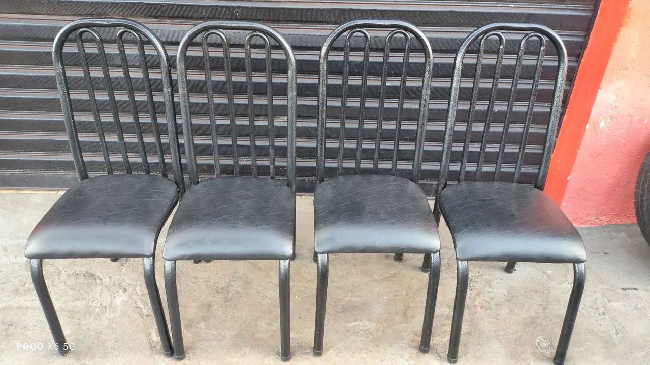 Mesa de Granito 4 cadeiras  - Foto 4