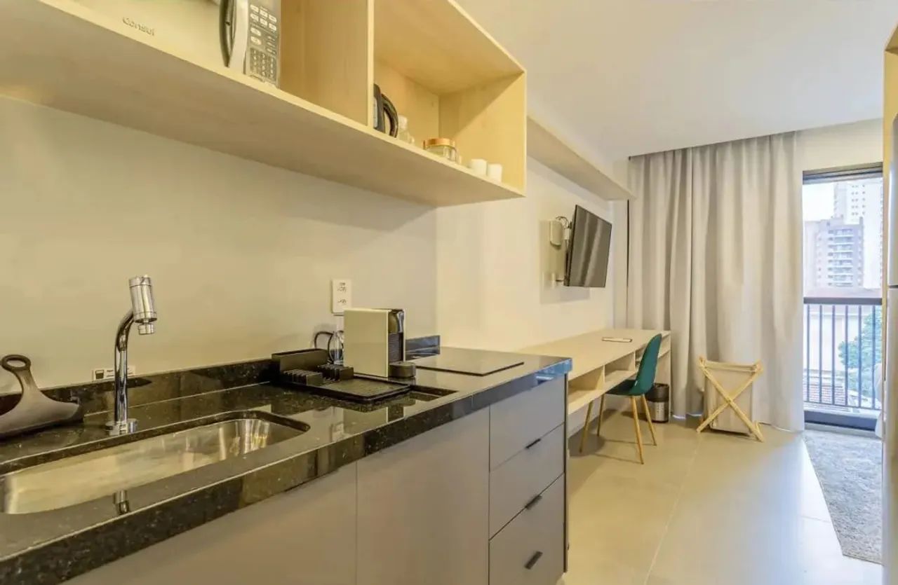 Apartamento com 1 Quarto para alugar, 24m² - Moema - Foto 2