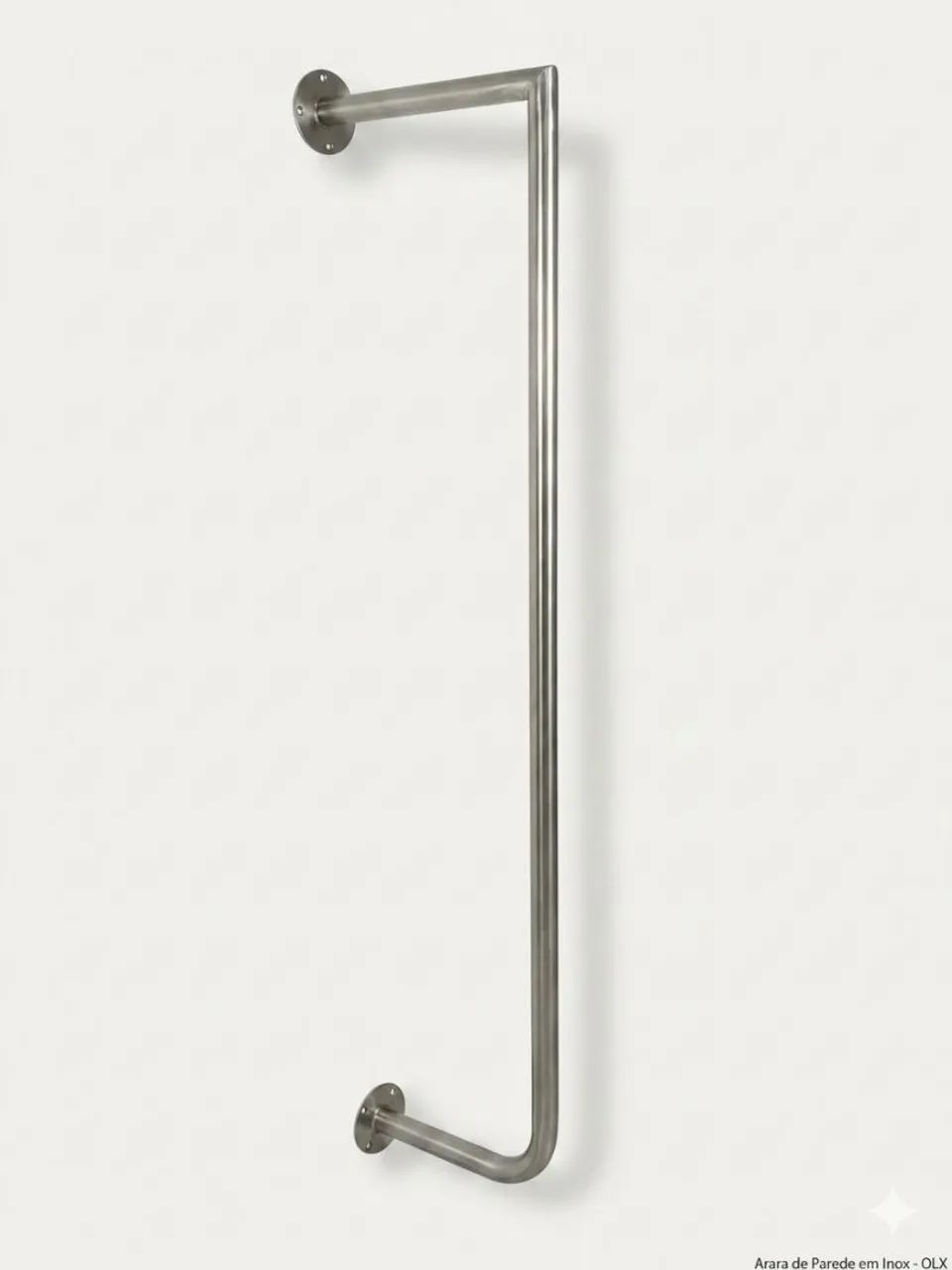 Kit Araras de Parede Reforçadas (Aço/Inox) - Diversos Tamanhos