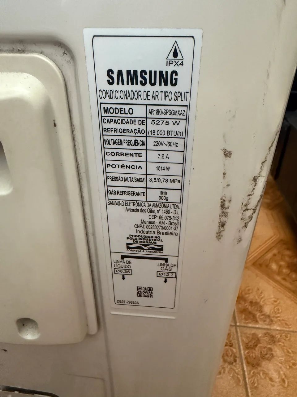 AR CONDICIONADO SPLIT 18.000 BTU's INVERTER SAMSUNG  - Foto 2