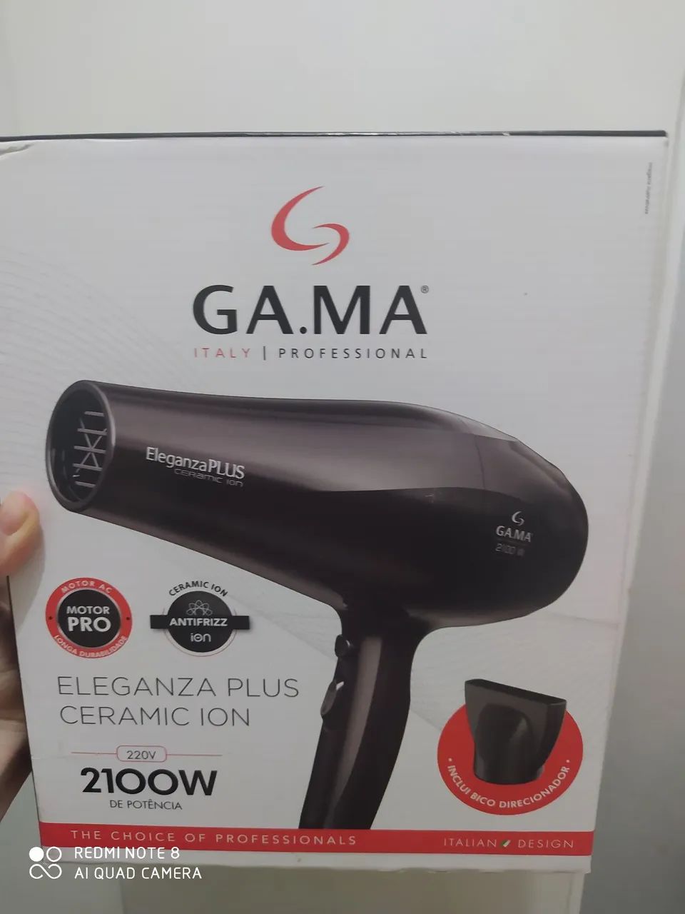 Secador de cabelo Gama italy novo