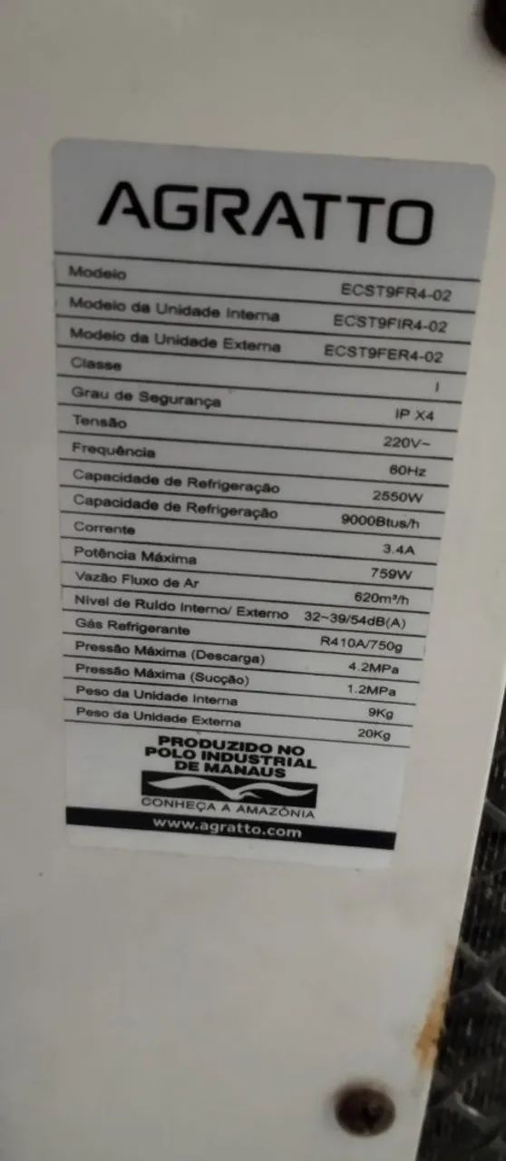 Ar condicionado Agratto - Foto 3