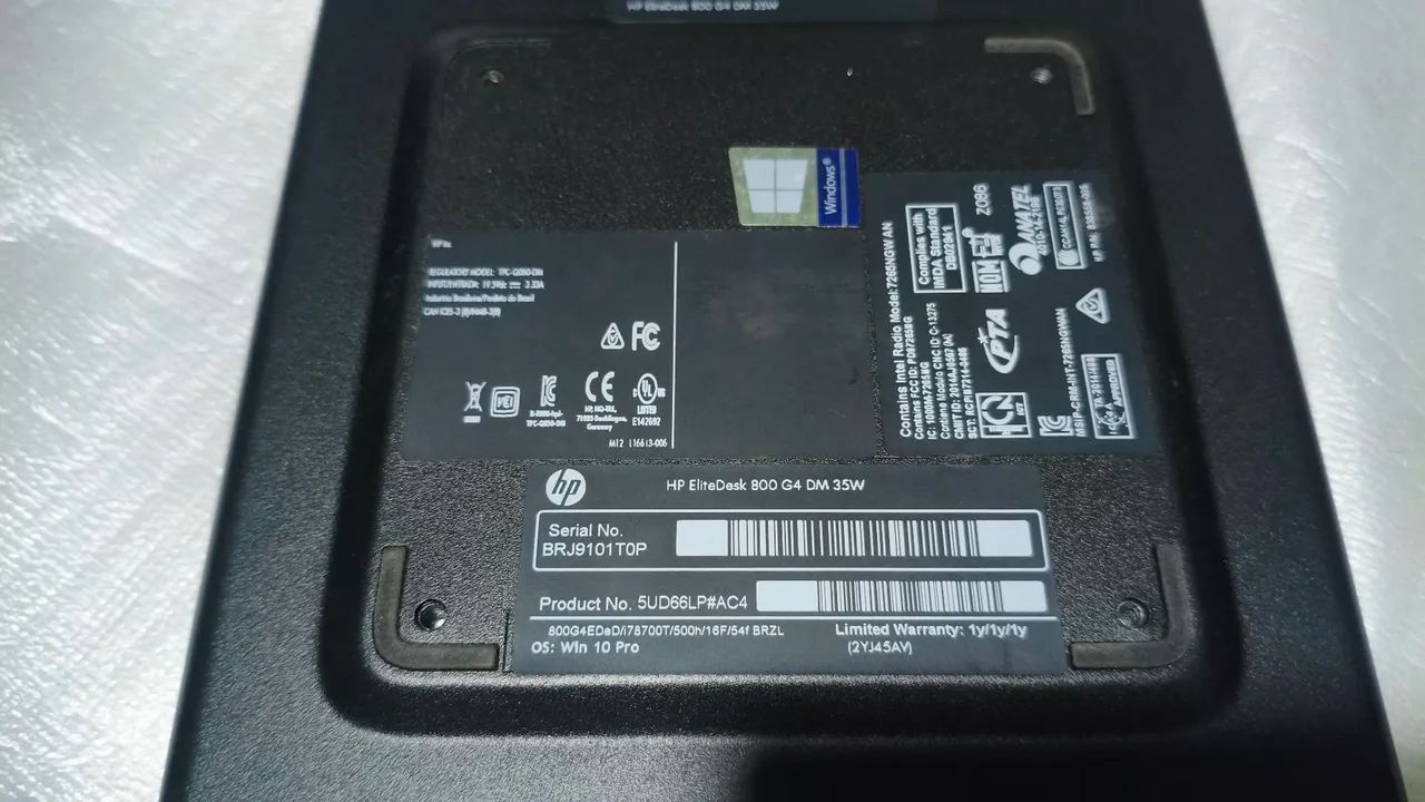 Mini PC HP EliteDesk Core i7 - Foto 3