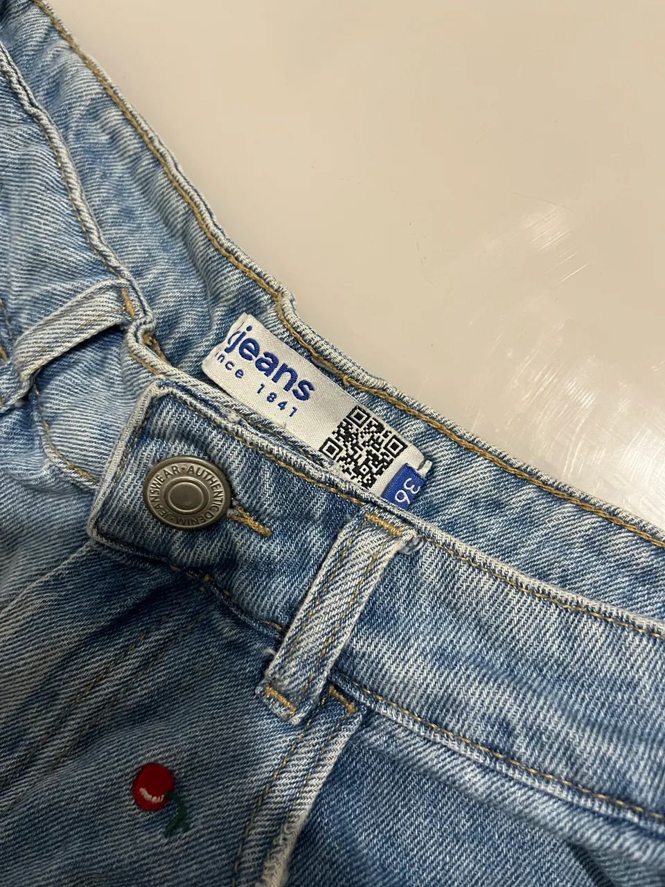 short jeans feminino usado - Foto 4