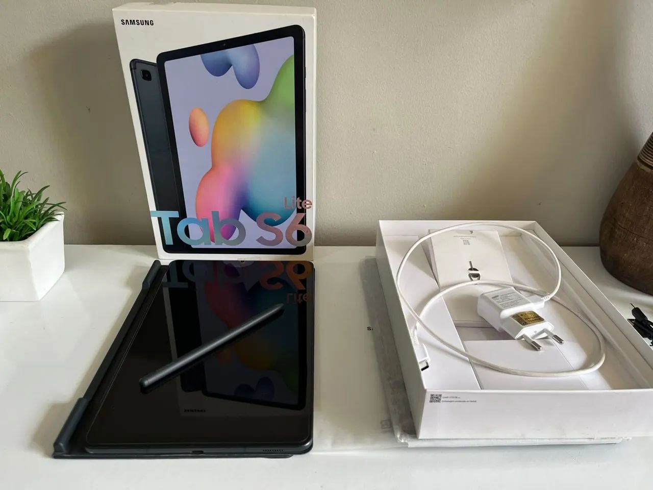Samsung Galaxy Tab S6 Lite 128 GB + acessórios