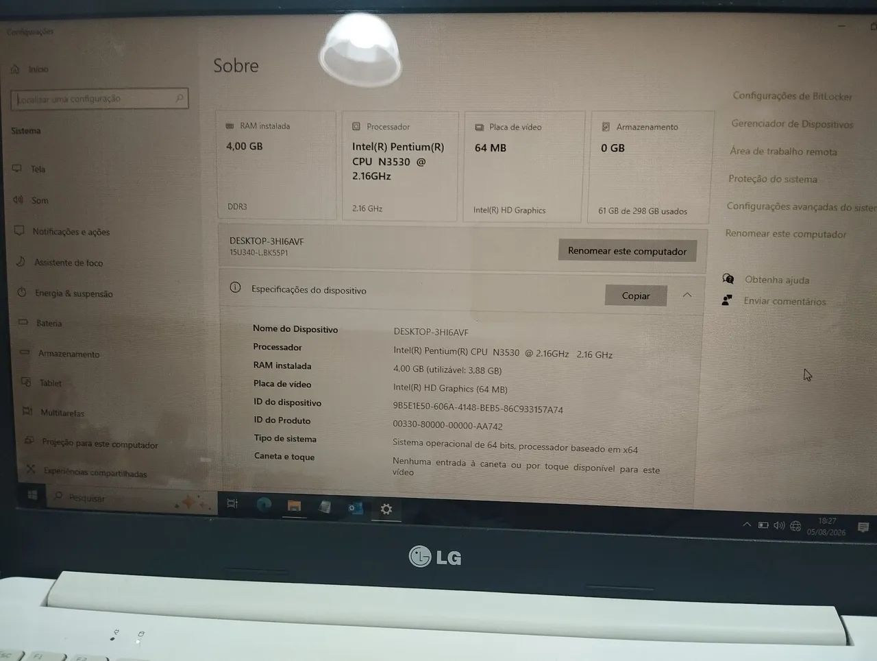 Notebook LG ultra slim  - Foto 2