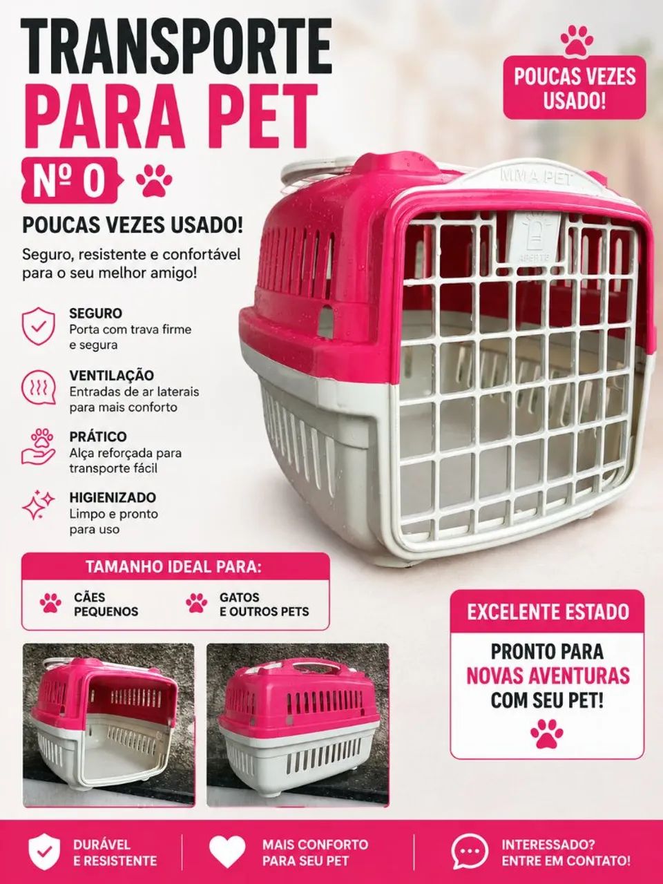 Poucas vezes usada, em excelente estado de conservação! 