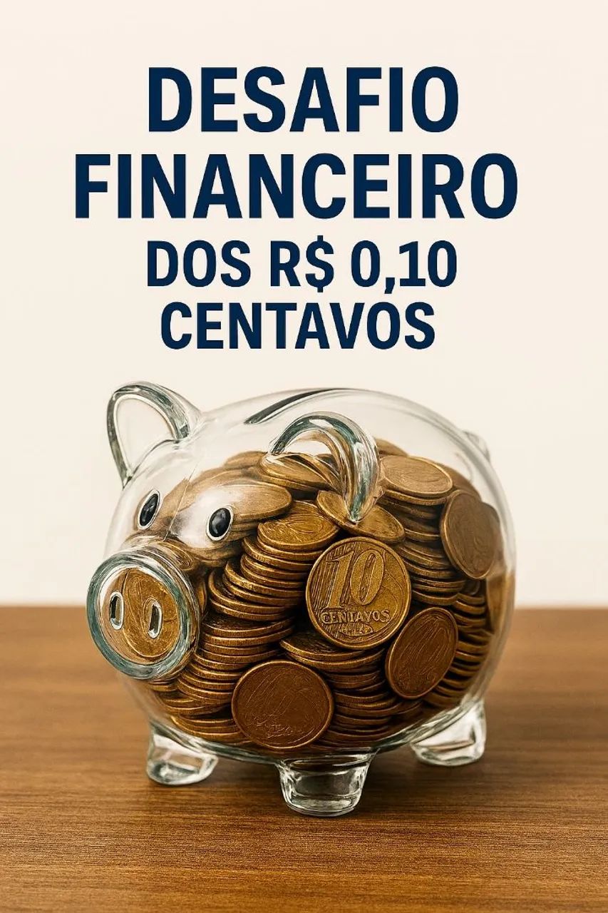 Desafio Financeiro dos 0.10 centavos em 1 ano 