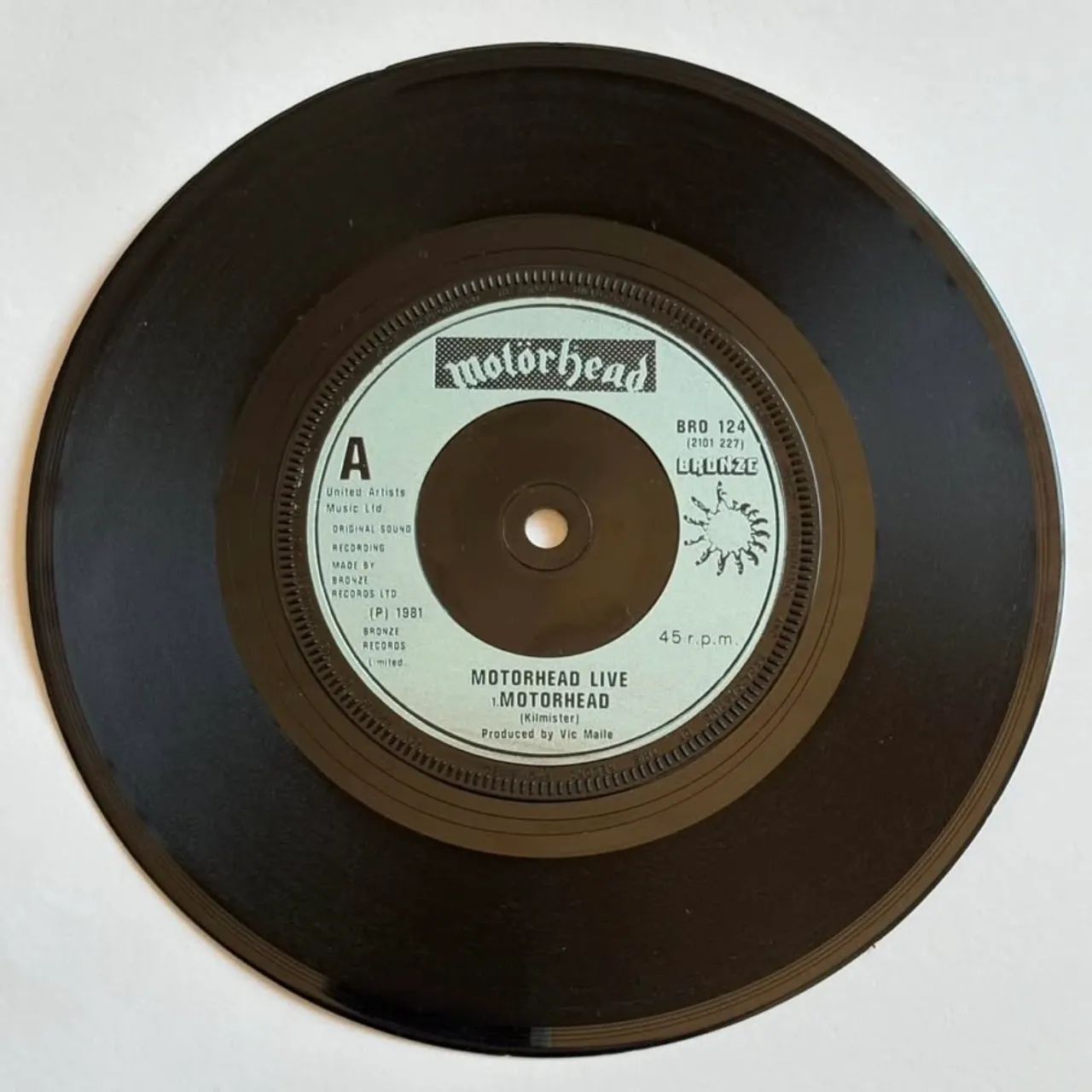 Motorhead Vinil Compacto 7'' Importado Inglaterra UK 1981 - Foto 5