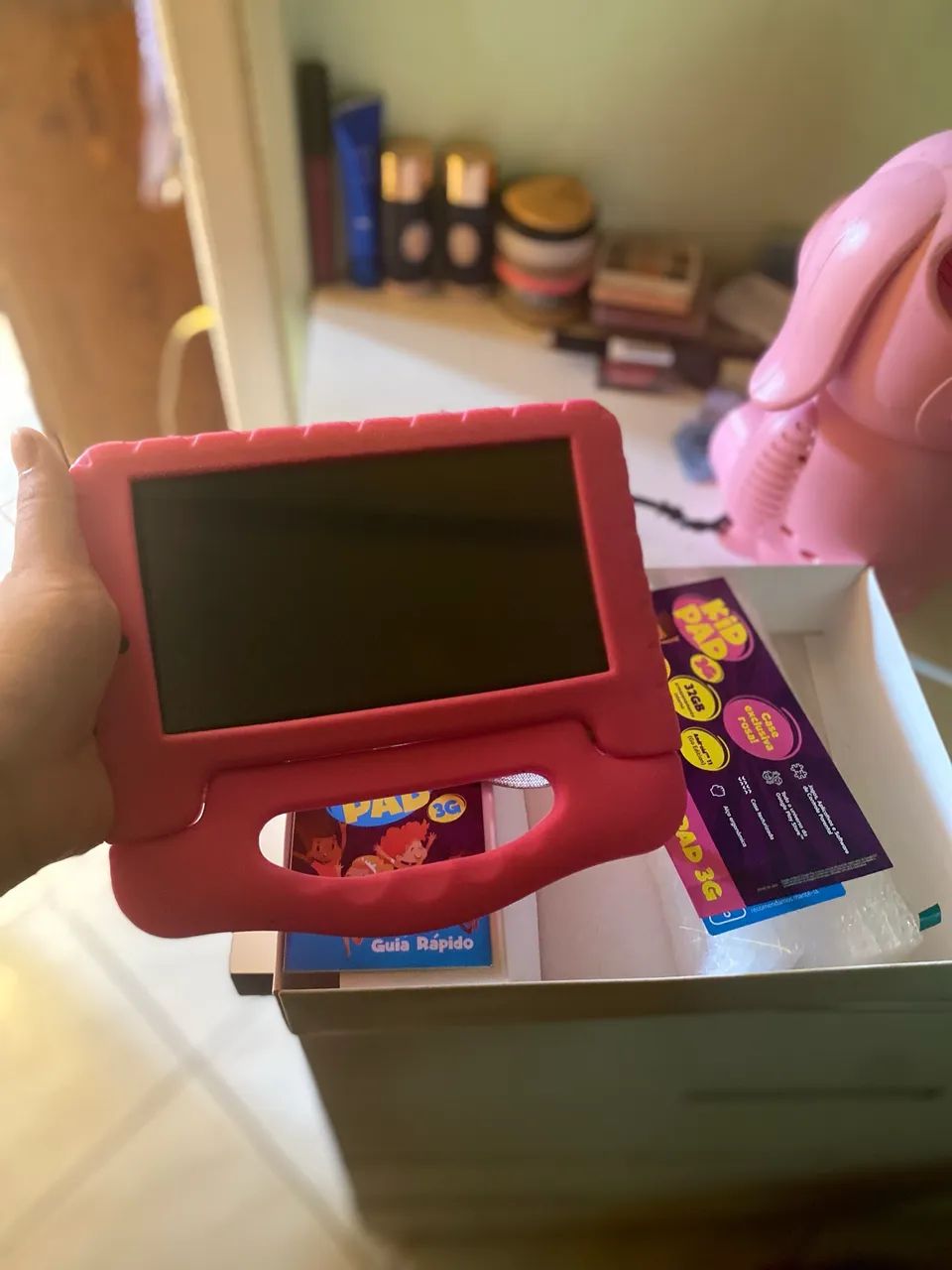 ultilaser Kid Pad 3G, com 32 GB, Android 11, tela de 7?, conexão 3G e capa infantil. - Foto 2