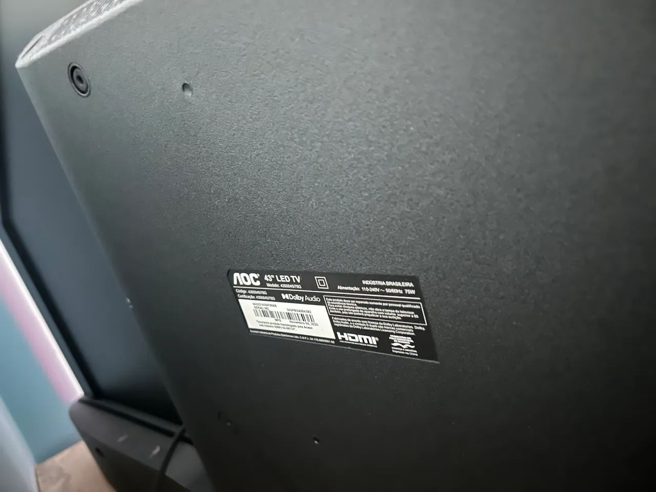 TV AOC 42" Polegadas LED - Imagem Perfeita - Foto 3