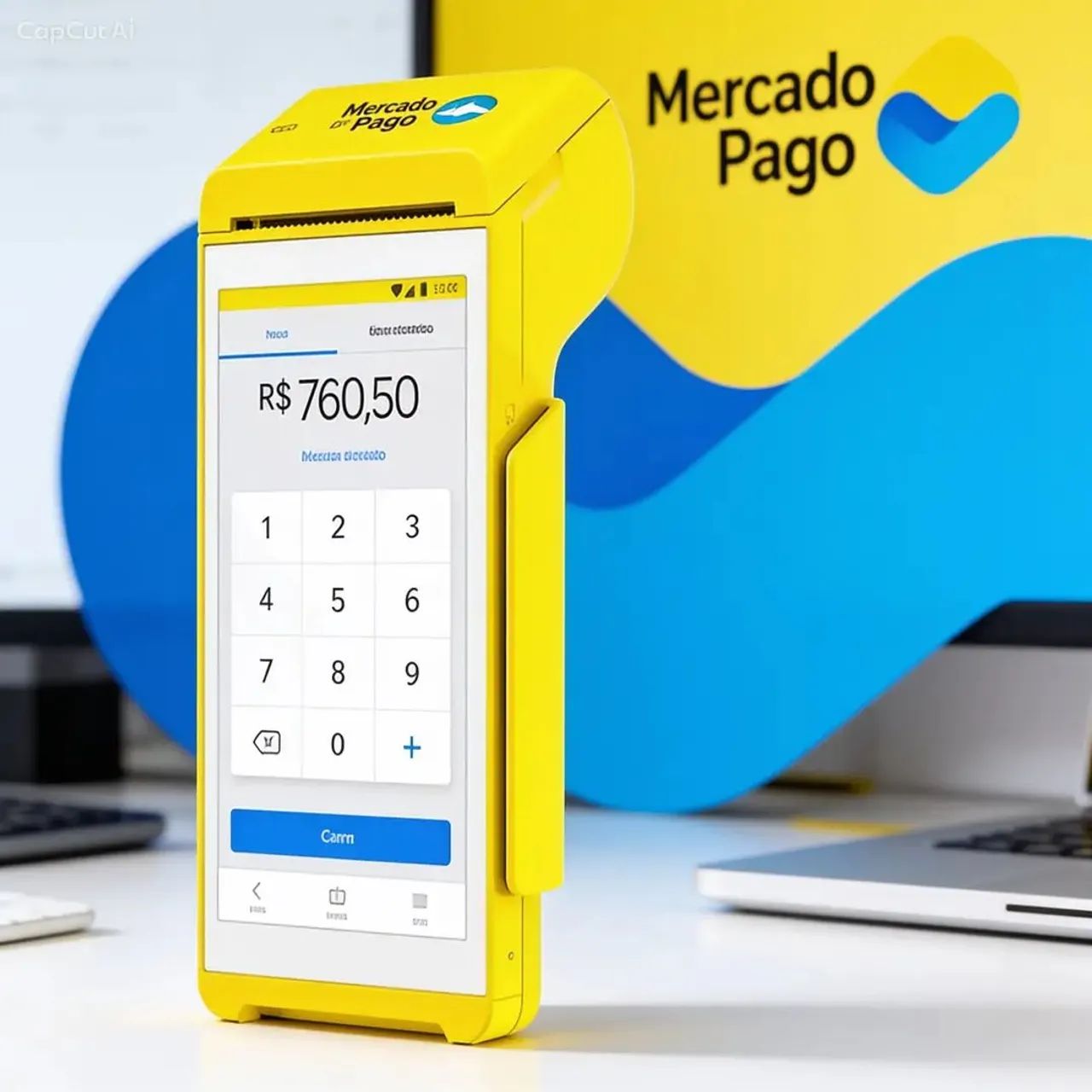 Máquina Point Smart 2 ( Mercado Pago ) - Entrega Grátis  - Foto 2