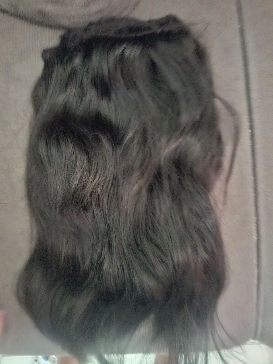 Mega hair, cabelo humano