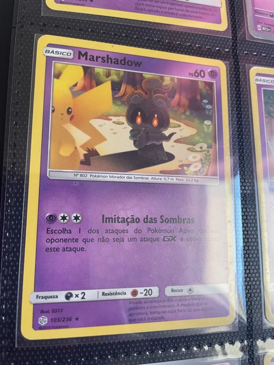 Carta Pokémon marshadow 2019 - Foto 2
