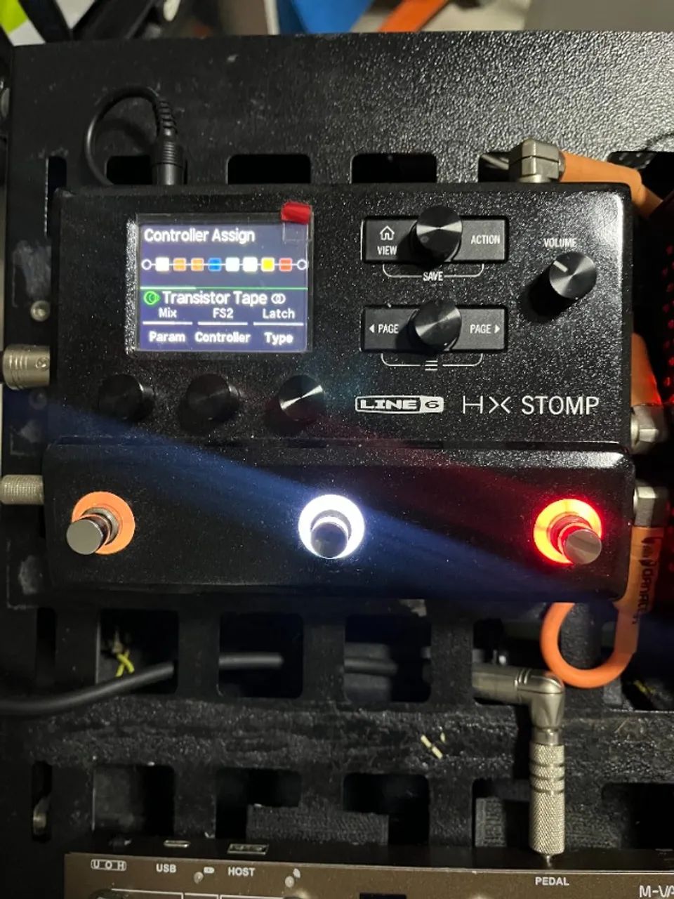 HX STOMP + DUAL SWITCH