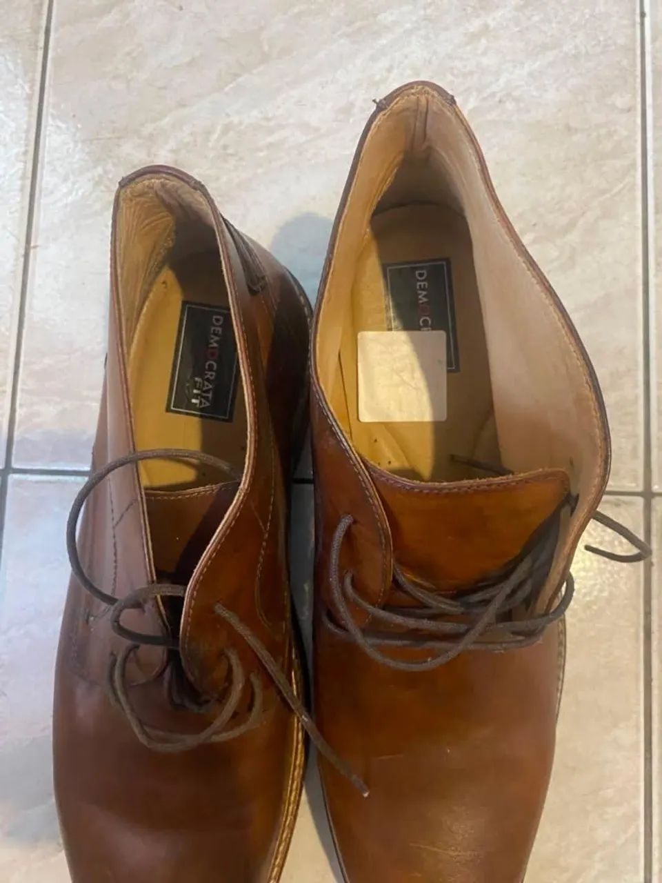 bota de couro democrata  - Foto 2
