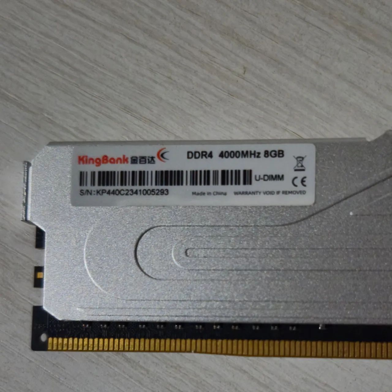 Memória RAM KingBank 8GB DDR4 4.000Mhz - Memória RAM - Jardim