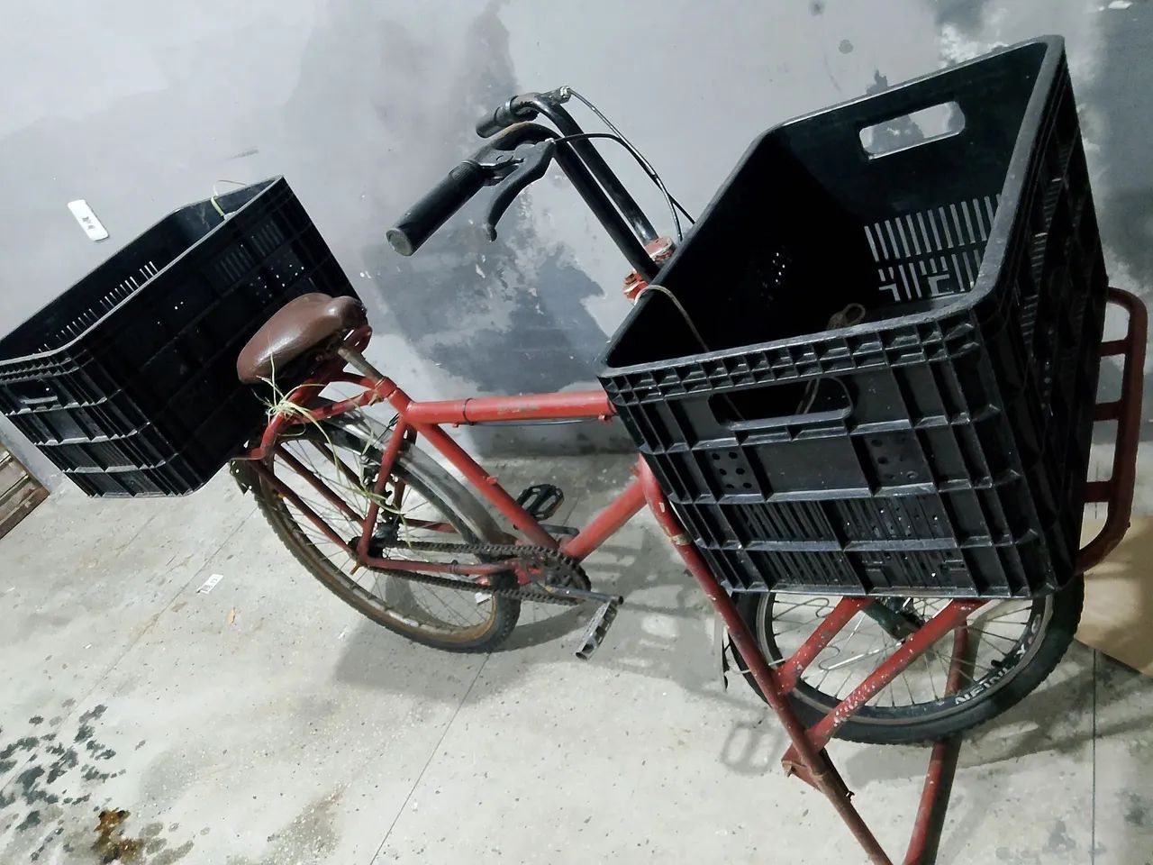 Bicicleta cargueira 