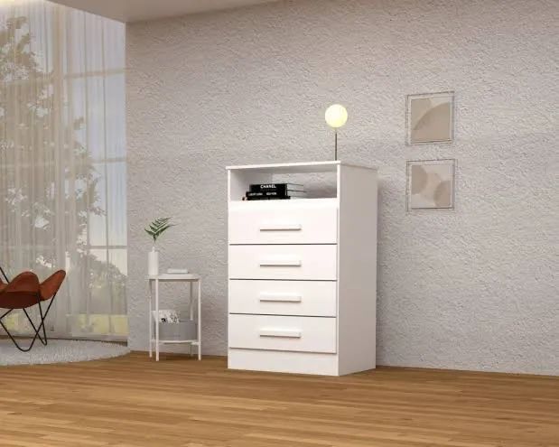 Cômoda com 4 gavetas _ Entrega imediata