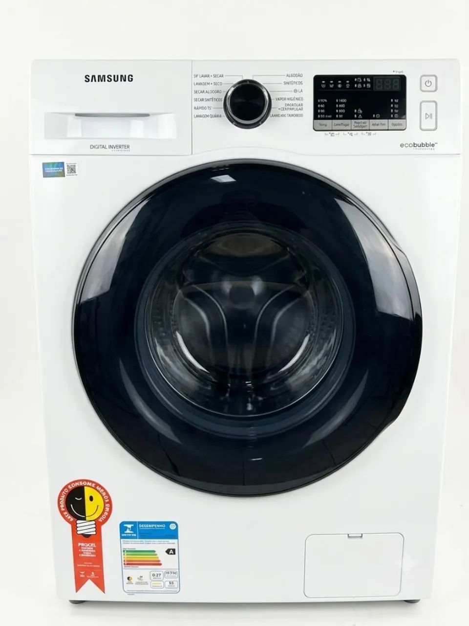 Lava e seca samsung ecobubble 