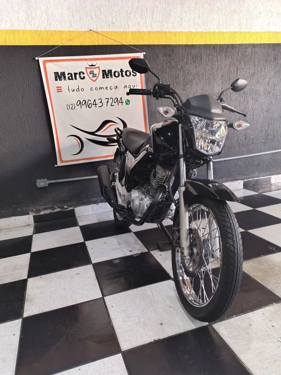 CG 160 Start 2019 com freio a disco  - Foto 3