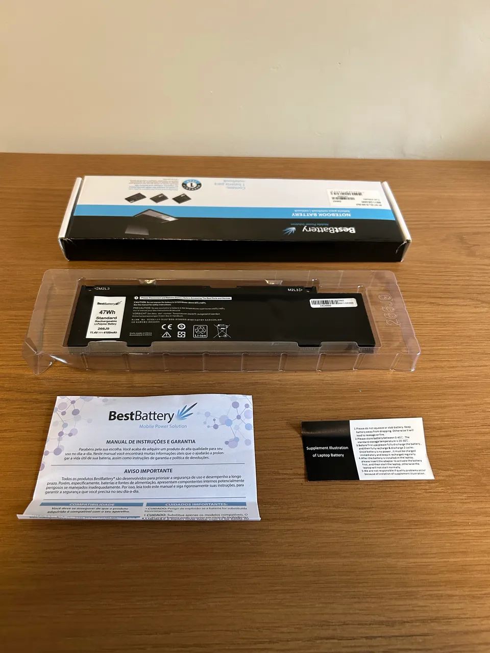 Bateria Dell G3 3500 Nova (sem uso) 47Wh 11.4V - Foto 2