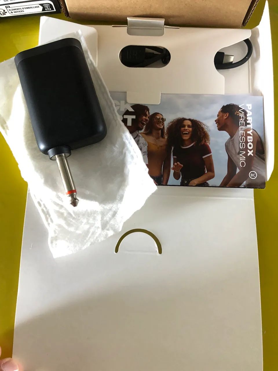 Par de microfones sem fio JBL PartyBox Wireless Mic - Foto 4