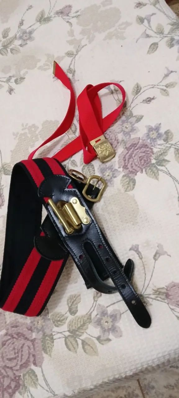 Cinto ginástico e cinto  profissional bombeiro civil - Foto 3