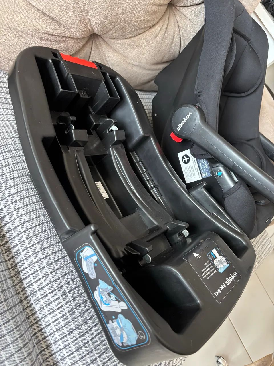 Bebê conforto voyage com base - Foto 5