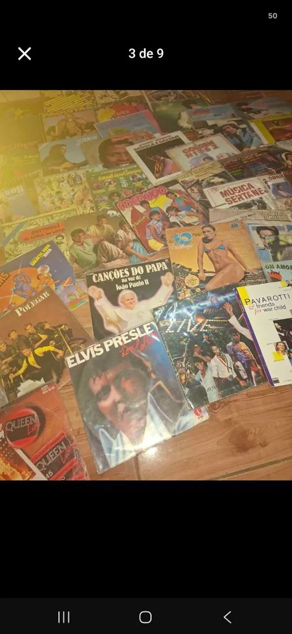 Lote com 54 Discos de Vinil (LPs) - Foto 3