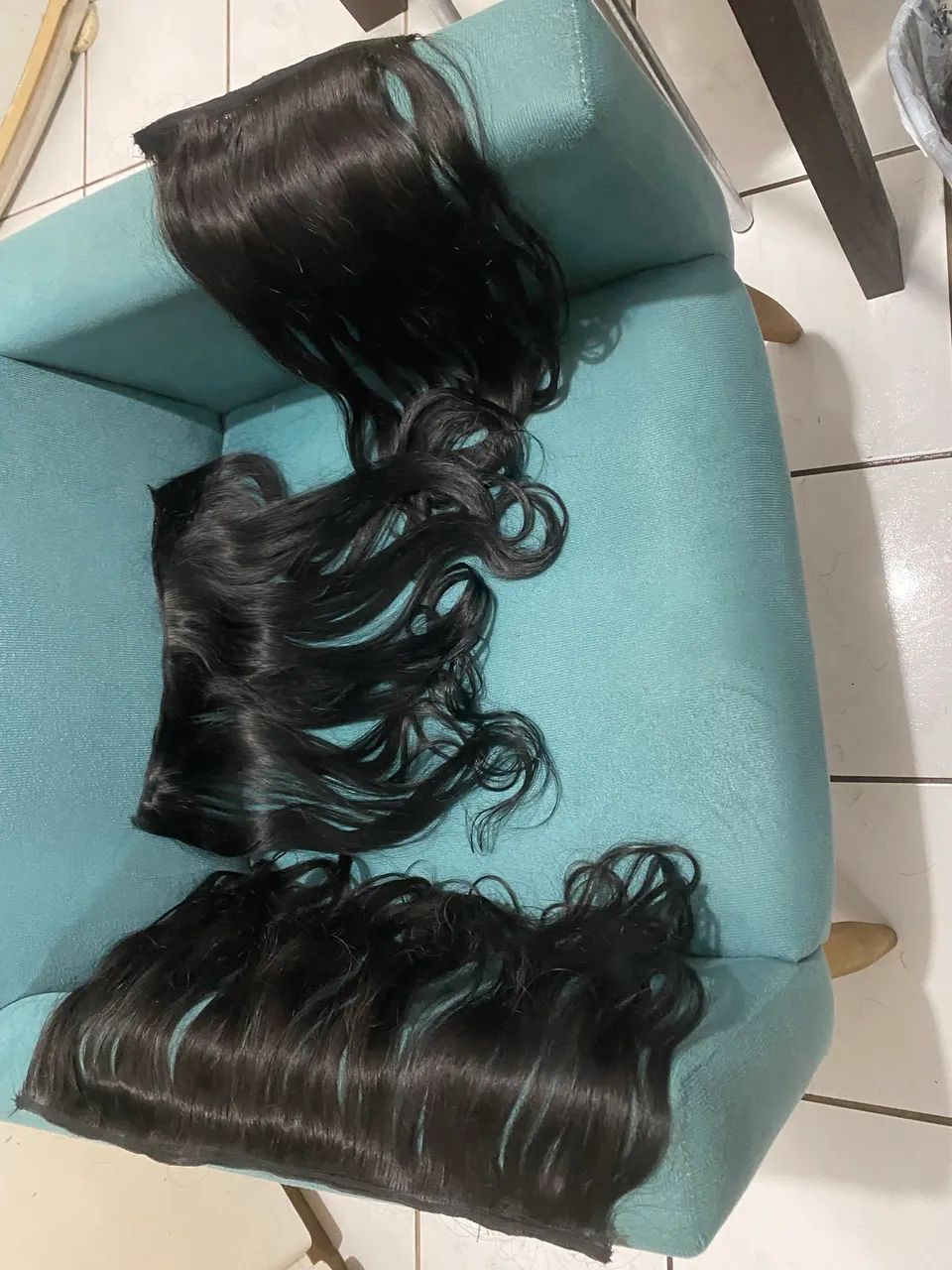 Cabelo humano 47/50 cm - Foto 2