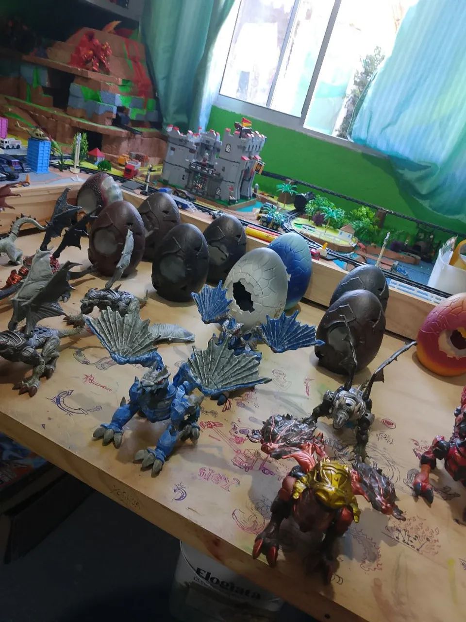 Dragões mega bloks e ovos  - Foto 2