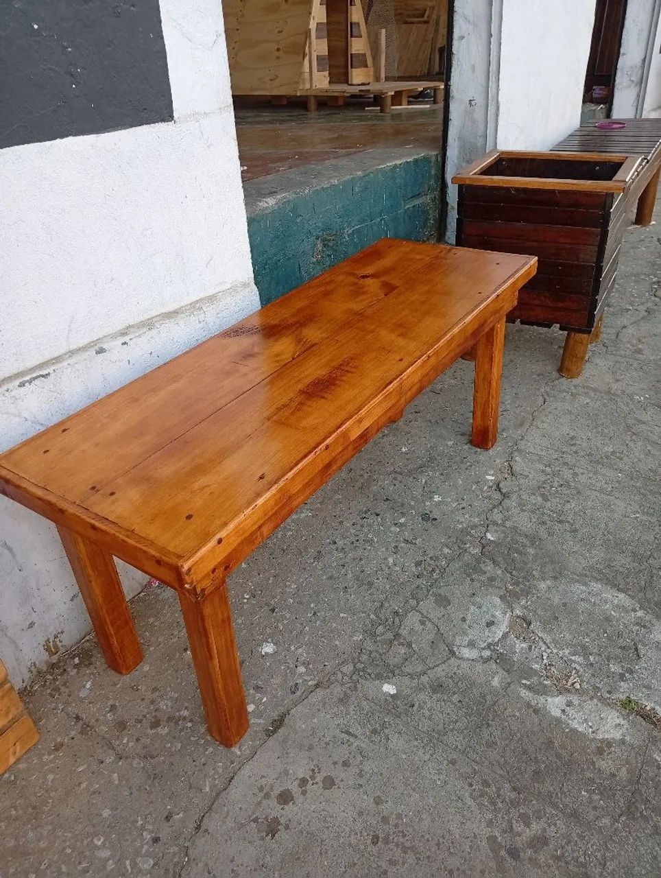 Banco e madeira 1,20x0, 40
