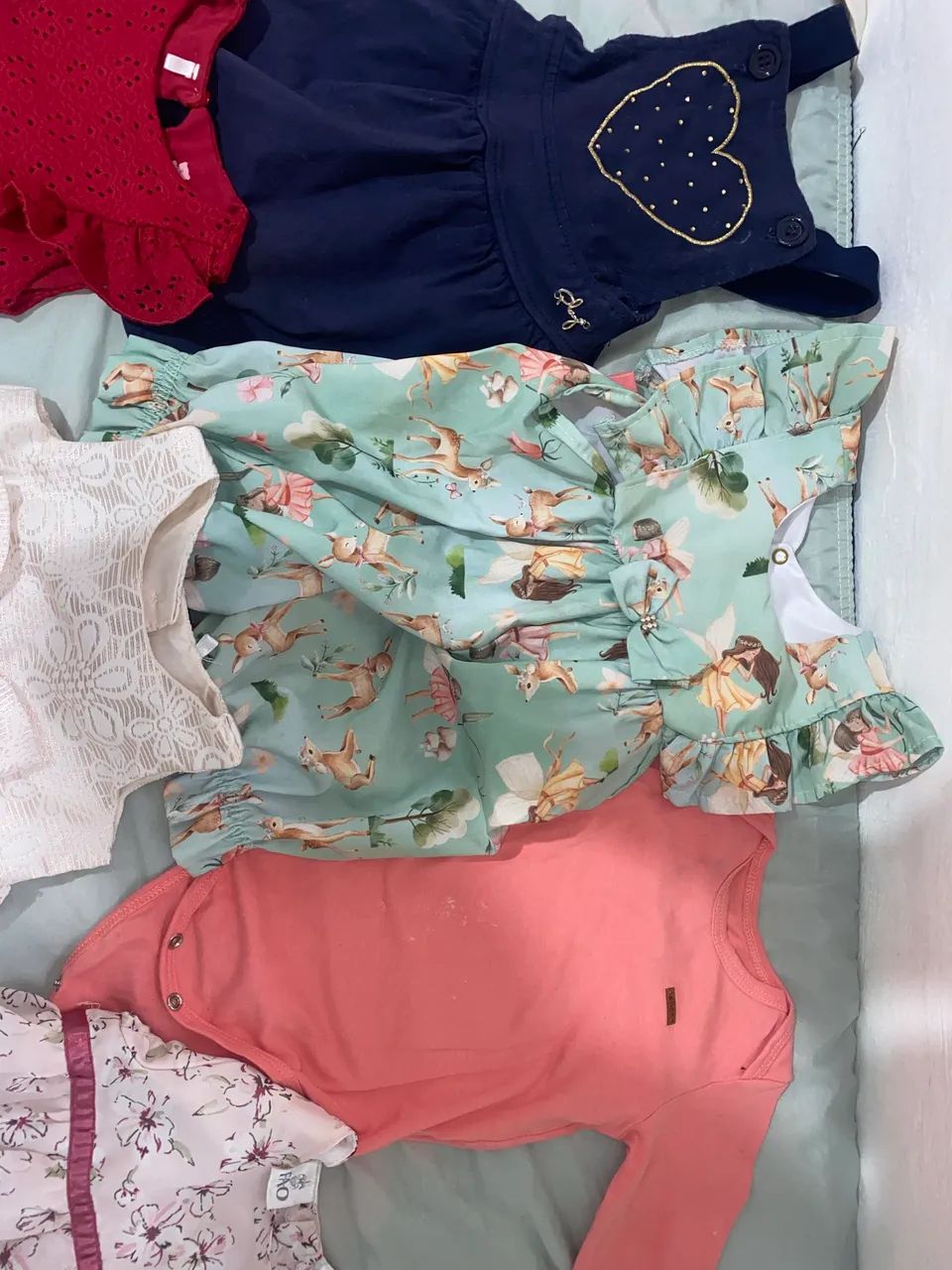 ROUPAS EM ÓTIMO ESTADO 5M a 12M - Foto 2