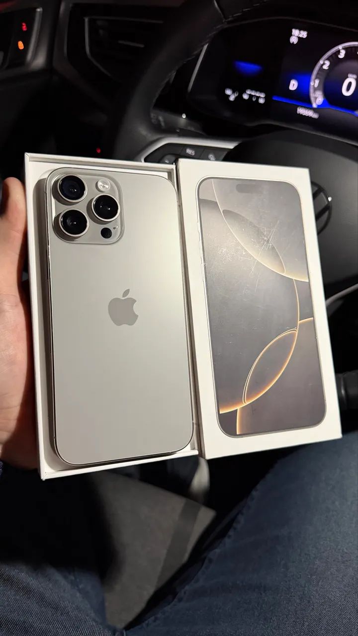 iPhone 16 Pro Max 256gb Natural Titanium - Garantia Apple - Foto 3