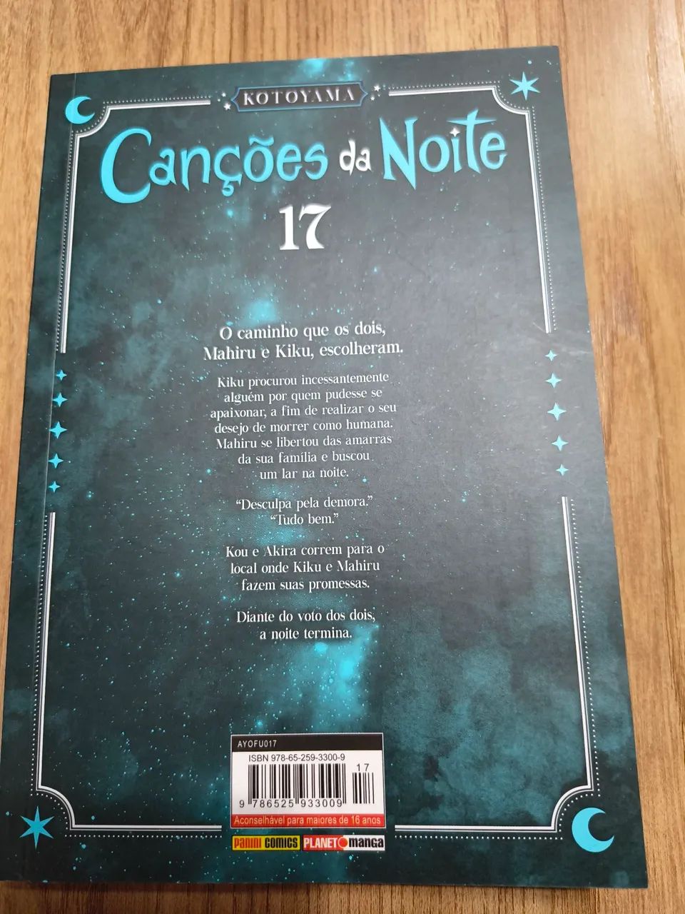 Mangá Canç ões da Noite  - Foto 2